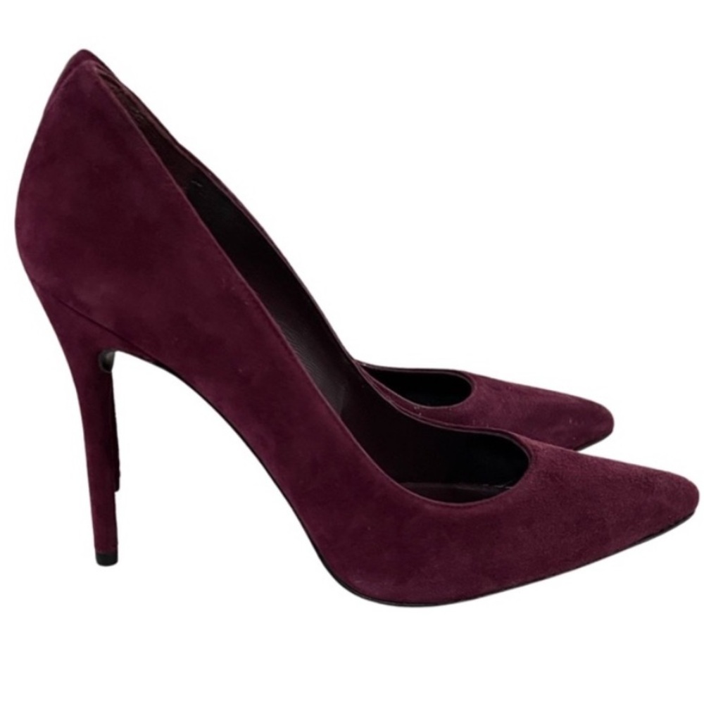 Stuart Weitzman NWT Merlot Suede Pumps size 9